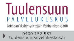 Tuulensuun Palvelukeskus, Kotipalvelut, Loimaa - yritystiedot - Iisalmen  puhelinluettelo - Suomen Numerokeskus Oy []